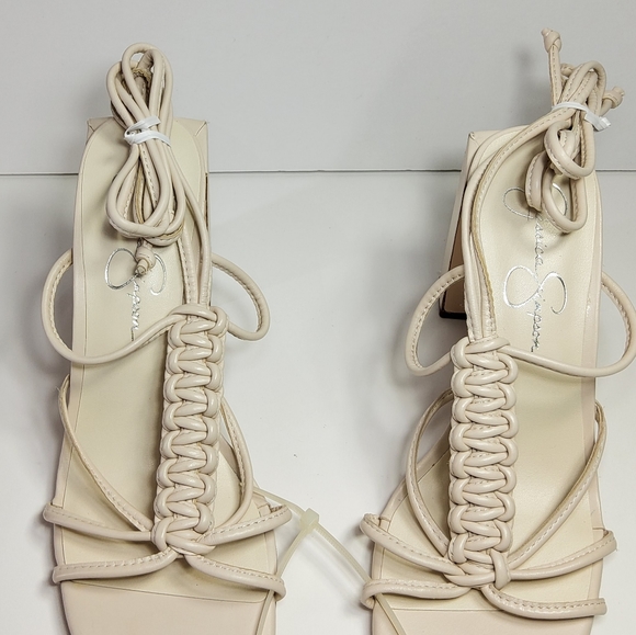 Jessica Simpson Women's Maena Ankle Wrap Sandal Heeled - Picture 9 of 16